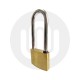 Simplefit Heavy Duty Long Shackle Brass Padlock