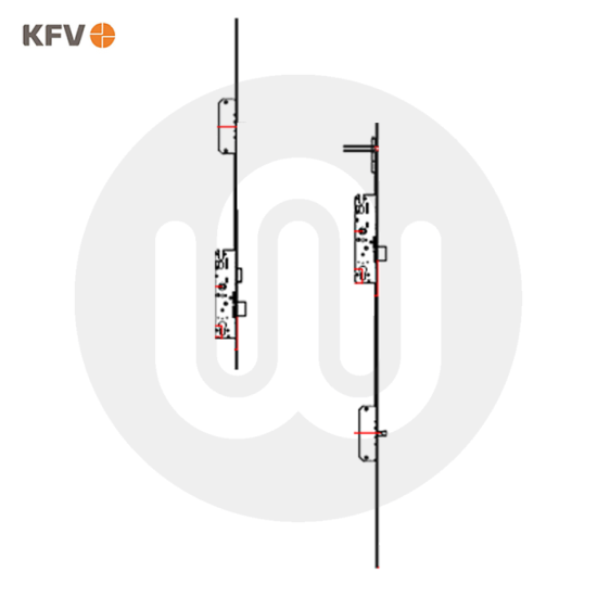 KFV AS2300 W20 Stable Door Lock