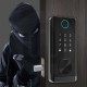 Simplefit Smart Fingerprint Biometric Door Lock Digital Keypad Security Lock with 2 Keys