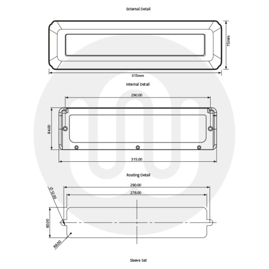 Fab & Fix Heritage Letterplate