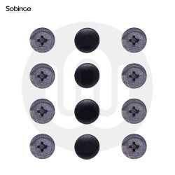 Sobinco 5-5480212Z Black Screw Cover for 74000 Series Handles (Pack of 12)