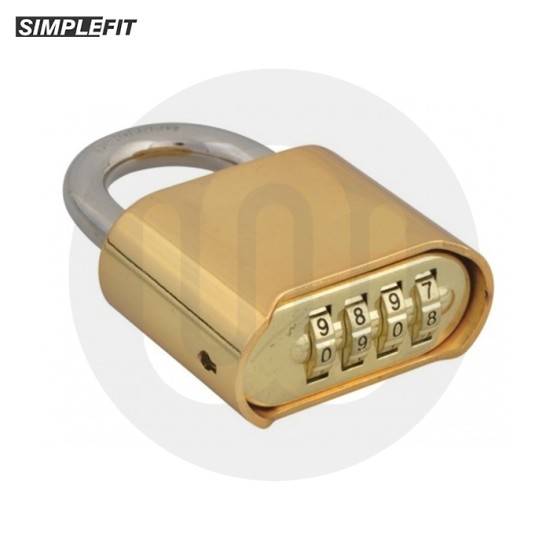 Simplefit 50mm Combination Padlock