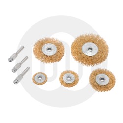 5 PCE Wire Wheel Set