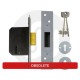 Willenhall M8 2” 5 Lever Mortice Deadlock