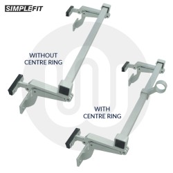 Simplefit Folding Openers with Link Bar with End Caps for UPVC / Aluminium / Timber