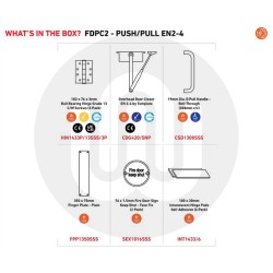 Commercial Fire Door Pack - Push En2-4 Pull