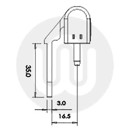 Duraflex Challenger Composite Door Hinge Replacement