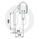 Duraflex Challenger Composite Door Hinge Replacement