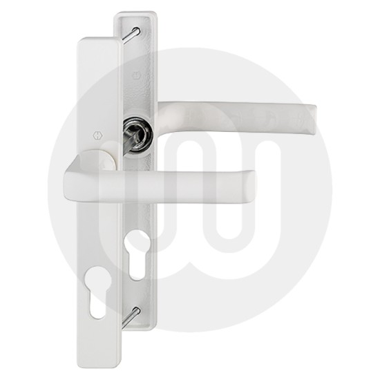 Hoppe 70mm Door Handle - Short Cover (205mm) - Unsprung