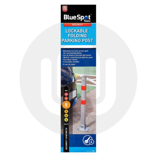 Lockable Folding Parking Post Lockable Folding Parking Post
