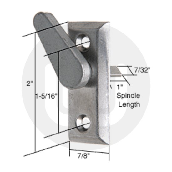 2" Thumbturn with 1-5/16" Screw Holes for Hollyview Doors 2" Thumbturn with 1-5/16" Screw Holes for Hollyview Doors