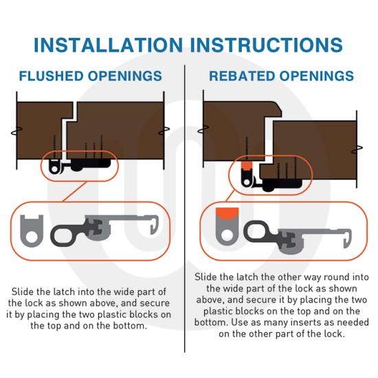 CAL Resi-Lok Window & Door Lock / Restrictor