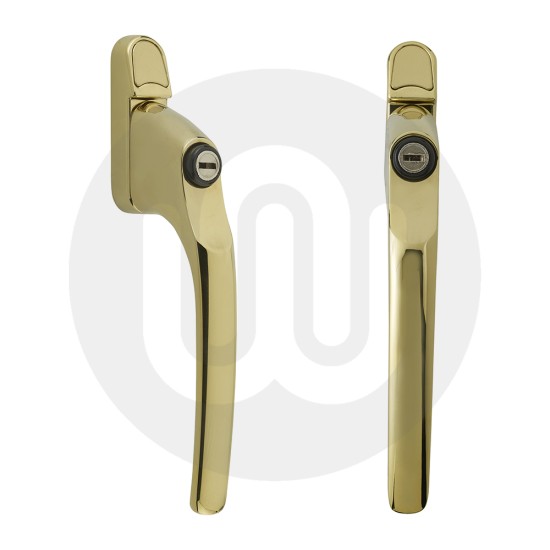 Simplefit Budget Decorative Locking Inline Espag Window Handle – 40mm Spindle
