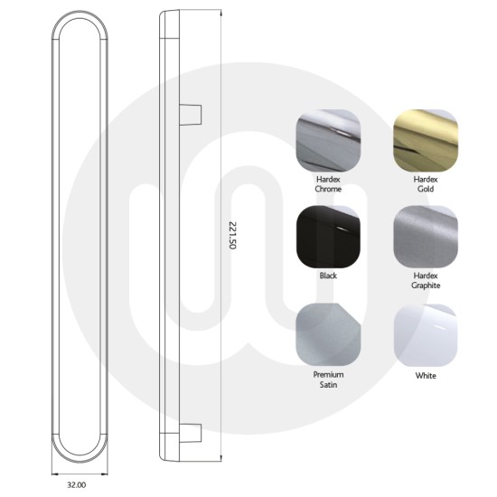 Fab & Fix Pembroke Exterior Blank Plate Fab & Fix Pembroke Exterior Blank Plate