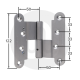 Rationel/Velfac Aldus Door Hinge Rationel/Velfac Aldus Door Hinge
