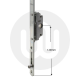 ERA Extreme / SAC S2/S3 V-Series Shootbolt Window Lock with Easy Reach, 1200mm (Low Handle Height) ERA Extreme / SAC S2/S3 V-Series Shootbolt Window Lock with Easy Reach, 1200mm (Low Handle Height)