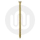 Concrete Window Frame Screws - TX - Flat Countersunk - Yellow Concrete Window Frame Screws - TX - Flat Countersunk - Yellow