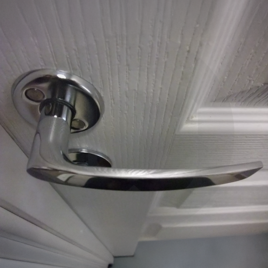 Scandinavian Door Lever Handle Set for Assa Abloy Ruko Yale Tesa Lock Scandinavian Door Lever Handle Set for Assa Abloy Ruko Yale Tesa Lock