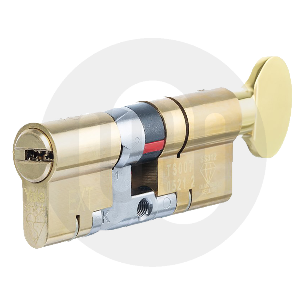 CAVEO 3 Star - Euro Thumbturn Cylinder 40 - 45 (85mm Nickel
