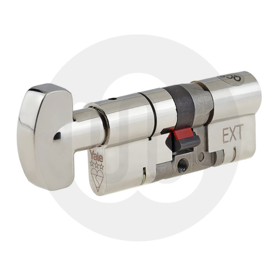 Yale Platinum TS007 3 Star Euro Thumbturn Cylinder Yale Platinum TS007 3 Star Euro Thumbturn Cylinder