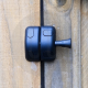 60 x 70 x 25mm Plastic Magnetic Gate Latch - Black 60 x 70 x 25mm Plastic Magnetic Gate Latch - Black