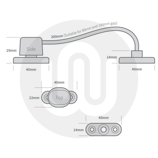 Simplefit Trade Keyless Cord Restrictor