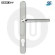 Simplefit Decorative Inline Lever/Lever 92PZ/92PZ Door Handle - Medium Cover (241BP/211CRS) Simplefit Decorative Inline Lever/Lever 92PZ/92PZ Door Handle - Medium Cover (241BP/211CRS)
