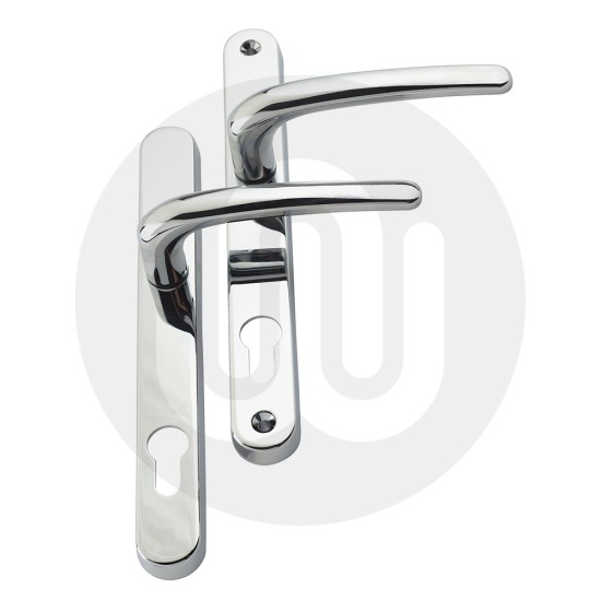 Simplefit Decorative Inline Lever/Lever 92PZ/92PZ Door Handle - Medium Cover (241BP/211CRS) Simplefit Decorative Inline Lever/Lever 92PZ/92PZ Door Handle - Medium Cover (241BP/211CRS)