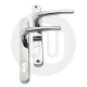 Simplefit Decorative Inline Lever/Lever 92PZ/92PZ Door Handle - Medium Cover (241BP/211CRS) Simplefit Decorative Inline Lever/Lever 92PZ/92PZ Door Handle - Medium Cover (241BP/211CRS)