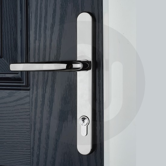 Simplefit Decorative Inline Lever/Lever 92PZ/92PZ Door Handle - Medium Cover (241BP/211CRS) Simplefit Decorative Inline Lever/Lever 92PZ/92PZ Door Handle - Medium Cover (241BP/211CRS)