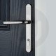 Simplefit Decorative Inline Lever/Lever 92PZ/92PZ Door Handle - Medium Cover (241BP/211CRS) Simplefit Decorative Inline Lever/Lever 92PZ/92PZ Door Handle - Medium Cover (241BP/211CRS)
