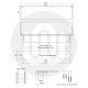 Simplefit Budget Decorative 12” Letterplate 40-80mm