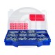 Twin-Threaded Woodscrews - Mixed Tray - PZ - Double Countersunk - Zinc - 1,140pcs Twin-Threaded Woodscrews - Mixed Tray - PZ - Double Countersunk - Zinc - 1,140pcs