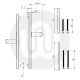 Simplefit Budget Offset Lever/Lever 92PZ/62PZ Door Handle - Medium Cover (241BP/211CRS) Simplefit Budget Offset Lever/Lever 92PZ/62PZ Door Handle - Medium Cover (241BP/211CRS)