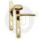 Simplefit Budget Inline Lever/Pad 92PZ/92PZ Door Handle - Medium Cover (241BP/211CRS)