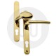 Simplefit Budget Offset Lever/Pad 92PZ/62PZ Door Handle - Medium Cover (241BP/211CRS) Simplefit Budget Offset Lever/Pad 92PZ/62PZ Door Handle - Medium Cover (241BP/211CRS)