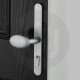 Simplefit Budget Offset Lever/Pad 92PZ/62PZ Door Handle - Medium Cover (241BP/211CRS) Simplefit Budget Offset Lever/Pad 92PZ/62PZ Door Handle - Medium Cover (241BP/211CRS)