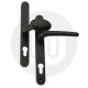 Simplefit Budget Offset Lever/Pad 92PZ/62PZ Door Handle - Medium Cover (241BP/211CRS) Simplefit Budget Offset Lever/Pad 92PZ/62PZ Door Handle - Medium Cover (241BP/211CRS)