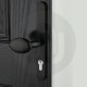 Simplefit Budget Offset Lever/Pad 92PZ/62PZ Door Handle - Medium Cover (241BP/211CRS) Simplefit Budget Offset Lever/Pad 92PZ/62PZ Door Handle - Medium Cover (241BP/211CRS)