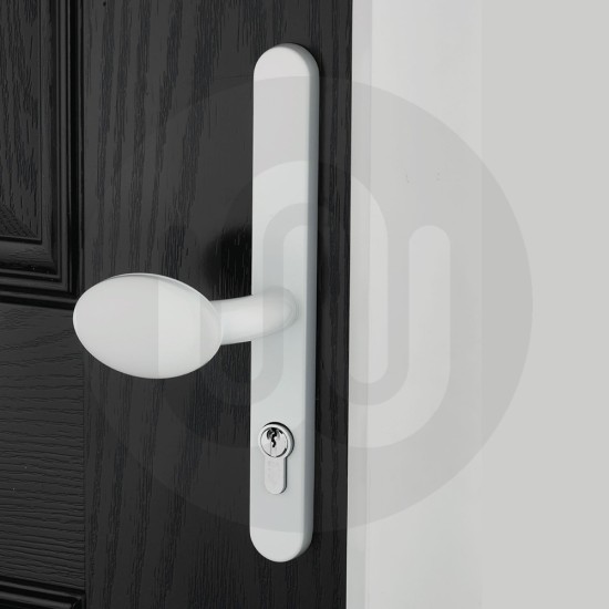 Simplefit Budget Offset Lever/Pad 92PZ/62PZ Door Handle - Medium Cover (241BP/211CRS) Simplefit Budget Offset Lever/Pad 92PZ/62PZ Door Handle - Medium Cover (241BP/211CRS)