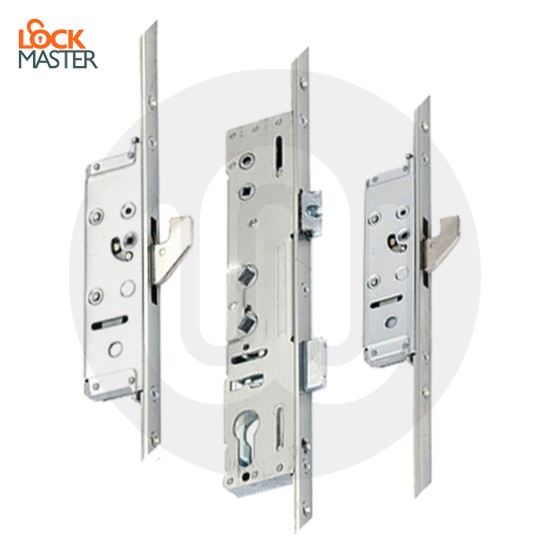Lockmaster 2 Hook Multipoint Door Lock - Opt.1 - 20mm Faceplate