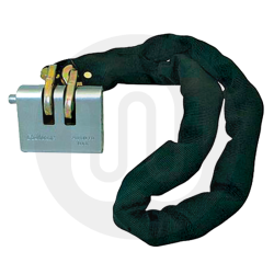 Security Sleeved Chain & Lock