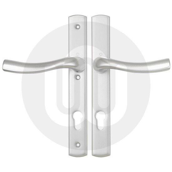 Hoppe 'Winkhaus Palladio Replacement’ Inline Lever/Lever 92PZ/92PZ Door Handle (260BP/214CRS)