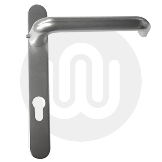 Simplefit by Fab & Fix Extended Lever Inline Lever/Lever 92PZ/92PZ Door Handle - Standard Cover (206BP/122CRS)