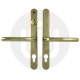 Fab & Fix Farnham Fullex Sprung Inline Lever/Lever 68PZ/68PZ Door Handle With Snib (248BP/215CRS)
