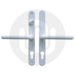 Fab & Fix Farnham Fullex Sprung Inline Lever/Lever 68PZ/68PZ Door Handle With Snib (248BP/215CRS)