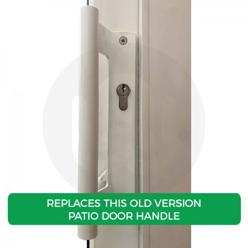 Fuhr Inline Patio Door Handle, Handles For Sliding Patio Doors
