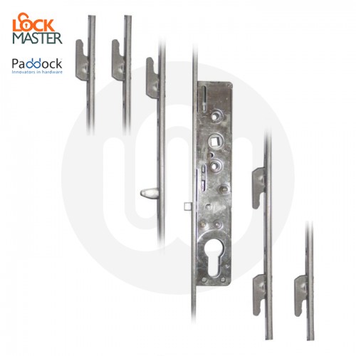 Lockmaster 6 Hook Patio Door Lock, Sliding Glass Door Lock Latch Mechanism