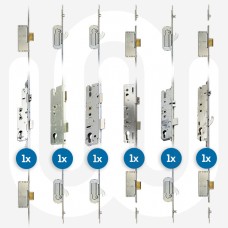 6x Mixed 3PLACEIT Locks Individually Hangable