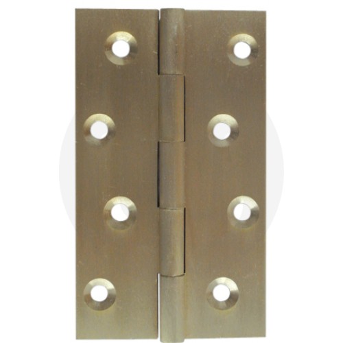 Solid Drawn Self Colour Brass Hinge 60mm